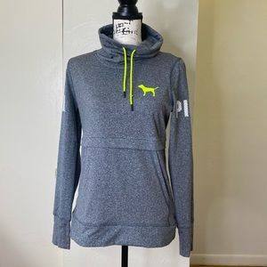 PINK Ultimate High Neck Pullover Hoodie